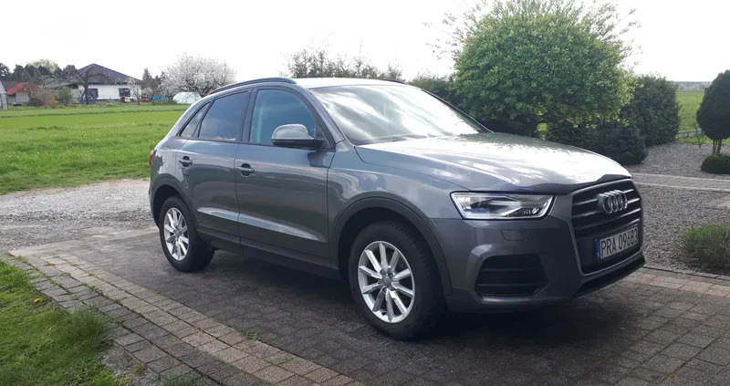 samochody osobowe Audi Q3 cena 72900 przebieg: 187950, rok produkcji 2018 z Rawicz